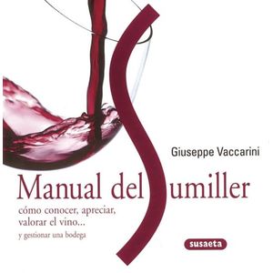 Portada del libro MANUAL DEL SUMILLER Autor VACCARINI, GIUSEPPE