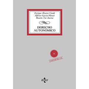 Portada del libro DERECHO AUTONOMICO INCLUYE CD ROM Autor ALVAREZ, CONDE ENRRIQUE