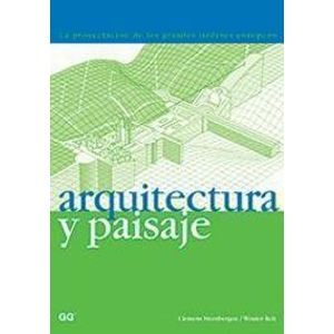 Portada del libro ARQUITECTURA Y PAISAJE Autor STEENBERGEN, CLEMENS