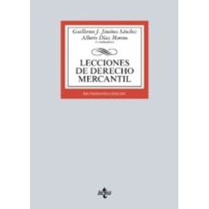 Portada del libro LECCIONES DE DERECHO MERCANTIL Autor JIMENEZ SANCHEZ, GUILLERMO Y OTROS