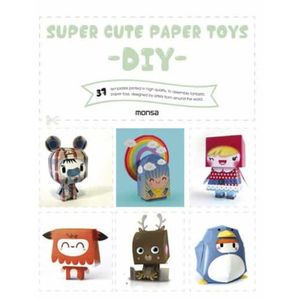 Portada del libro SUPER CUTE PAPER TOYS Autor MINGUET, ANNA