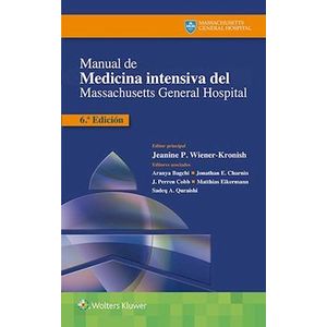 Portada del libro MANUAL DE MEDICINA INTENSIVA DEL MASSACHUSETTS GENERAL HOSPITAL Autor WIENER KRONOSH, JEANINE P