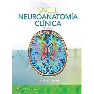 Portada del libro SNELL NEUROANATOMIA CLINICA Autor SPLITTGERBER, RYAN