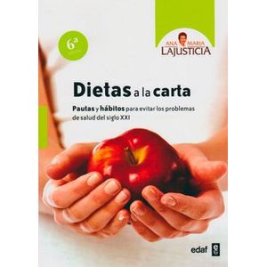 Portada del libro DIETAS A LA CARTA Autor LAJUSTICIA BERGASA, ANA MARIA