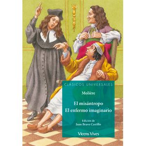 Portada del libro EL MISANTROPO EL ENFERMO IMAGINARIO Autor MOLIERE