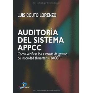 Portada del libro AUDITORIA DEL SISTEMA APPCC Autor COUTO LORENZO, LUIS