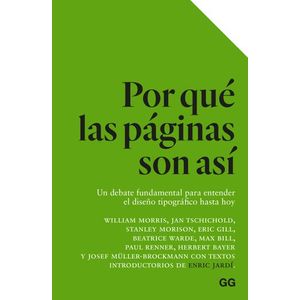 Portada del libro POR QUE LAS PAGINAS SON ASI Autor MORRIS, WILLIAM Y OTROS