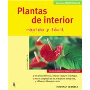 Portada del libro PLANTAS DE INTERIOR Autor GUNTHER, HEIDE