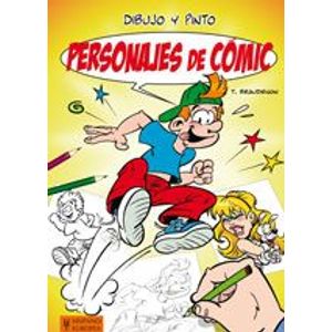 Portada del libro DIBUJO Y PINTO PERSONAJES DE COMIC Autor BEAUDENON, T
