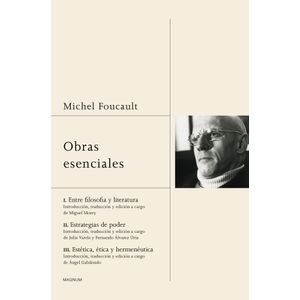 Portada del libro OBRAS ESENCIALES Autor FOUCAULT, MICHEL