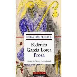 Portada del libro OBRAS COMPLETAS III PROSA Autor GARCIA, FEDERICO