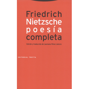 Portada del libro POESIA COMPLETA Autor NIETZSCHE, FRIEDRICH