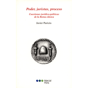 Portada del libro PODER, JURISTAS, PROCESO Autor PARICIO, JAVIER