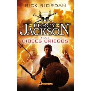 Portada del libro PERCY JACKSON Y LOS DIOSES GRIEGOS Autor RIORDAN, RICK