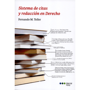 Portada del libro SISTEMA DE CITAS Y REDACCION EN DERECHO Autor TOLLER, FERNANDO M