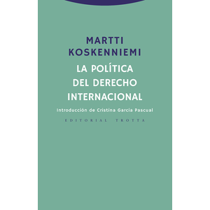 Portada del libro LA POLITICA DEL DERECHO INTERNACIONAL Autor KOSKENNIEMI, MARTTI