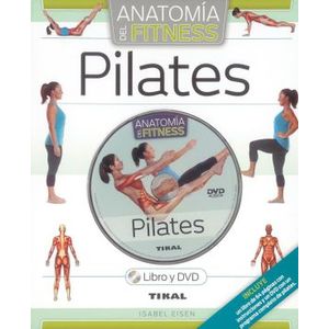 Portada del libro ANATOMIA DEL FITNESS PILATES LIBRO Y DVD Autor EISEN, ISABEL