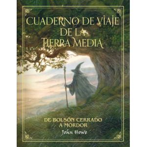 Portada del libro CUADERNO DE VIAJE DE LA TIERRA MEDIA Autor HOWE, JOHN