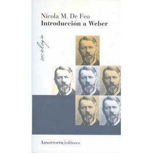 Portada del libro INTRODUCCION A WEBER Autor FEO, NICOLA DE