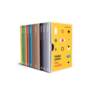 Portada del libro OBRA COMPLETA FRANZ KAFKA ESTUCHE CON 9 LIBROS Autor KAFKA, FRANZ