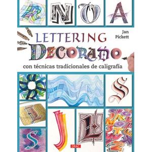 Portada del libro LETTERING DECORADO Autor PICKETT, JAN