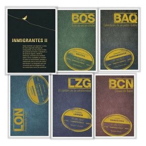 Portada del libro INMIGRANTES II ESTUCHE 5TOMOS Autor LOPEZ, ADRIANA