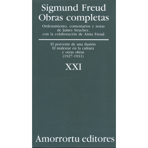 Portada del libro OBRAS COMPLETAS XXI Autor FREUD, SIGMUND