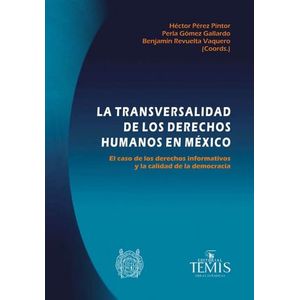Portada del libro LA TRANSVERSALIDAD DE LOS DERECHOS HUMANOS EN MEXICO Autor PEREZ PINTOR, HECTOR