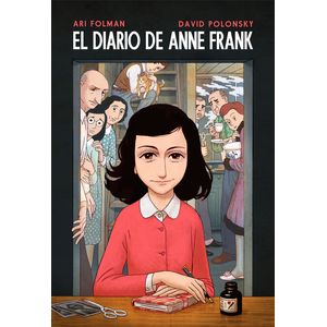 Portada del libro EL DIARIO DE ANNE FRANK Autor FOLMAN, ARI Y POLONSKY, DAVID