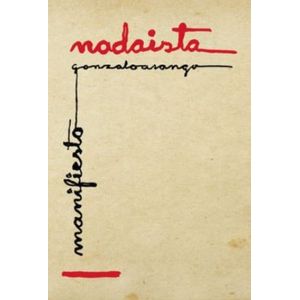 Portada del libro PRIMER MANIFIESTO NADAISTA Autor ARANGO ARIAS, GONZALO