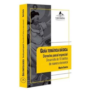 Portada del libro GUIA TEMATICA BASICA DERECHO PENAL ESPECIAL Autor CASTRO, MARIN