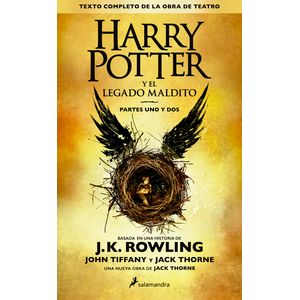 Portada del libro HARRY POTTER Y EL LEGADO MALDITO Autor ROWLING, J K