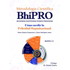 Portada del libro METODOLOGIA CIENTIFICA BHIPRO  BUSINESS HAPPINESS INDEX PROGRAM Autor OSPINA CAMPUZANO , DIANA  Y RODRIGUEZ LEMUS , OSCAR