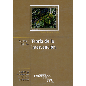 Portada del libro TEORIA DE LA INTERVENCION Autor JAKOBS, GUNTHER