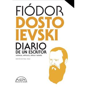 Portada del libro DIARIO DE UN ESCRITOR ESTUCHE Autor DOSTOIEVSKI, FIODOR