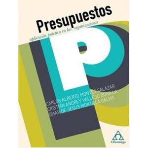 Portada del libro PRESUPUESTOS Autor MONTES SALAZAR, CARLOS ALBERTO