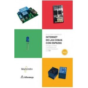 Portada del libro INTERNET DE LAS COSAS CON ESP8266 Autor SAMPALLO, GUILLERMO