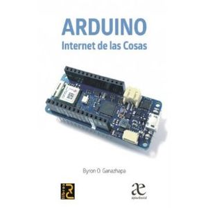 Portada del libro ARDUINO Autor GANAZHAPA, BYRON O.