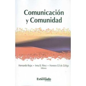 Portada del libro COMUNICACION Y COMUNIDAD Autor ROJAS, HERNANDO Y OTROS