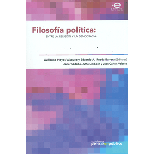 Portada del libro FILOSOFIA POLITICA Autor HOYOS VASQUEZ, GUILLERMO Y OTR
