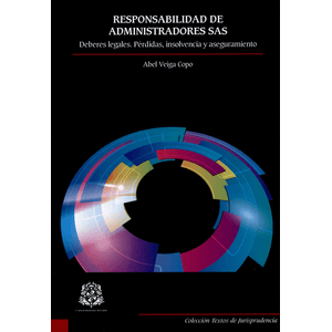 Portada del libro RESPONSABILIDAD DE ADMINISTRADORES SAS Autor VEIGA COPO, ABEL
