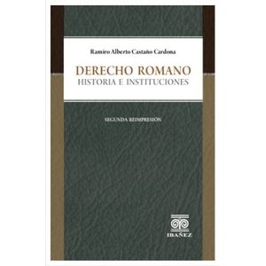 Portada del libro DERECHO ROMANO Autor CASTAÑO CARDONA , RAMIRO ALBER