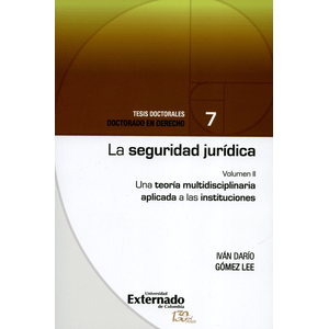LA SEGURIDAD JURIDICA VOLUMEN II