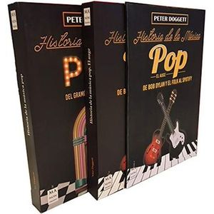 Portada del libro HISTORIA DE LA MUSICA POP 2 VOLUMENES Autor DOGGETT, PETER