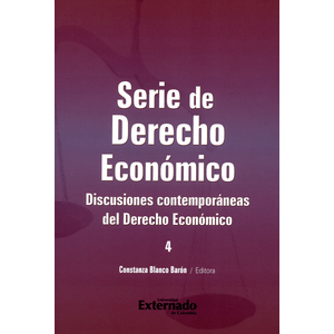 Portada del libro SERIE DE DERECHO ECONOMICO Autor BLANCO BARON, CONSTANZA