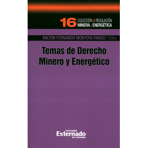 Portada del libro TEMAS DE DERECHO MINERO Y ENERGETICO Autor VASQUEZ DOMINGUEZ, ANA