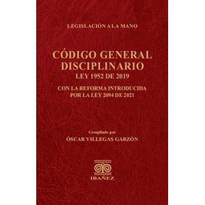 CODIGO GENERAL DISCIPLINARIO LEY 1952 DE 2019