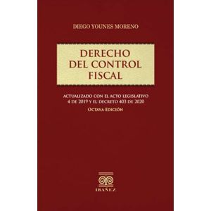 Portada del libro DERECHO DEL CONTROL FISCAL Autor YOUNES MORENO, DIEGO