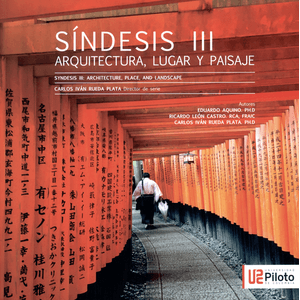 Portada del libro SINDESIS III ARQUITECTURA LUGAR Y PAISAJE Autor AQUINO, EDUARDO Y OTROS