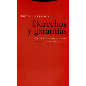 Portada del libro DERECHOS Y GARANTIAS Autor FERRAJOLI, LUIGI